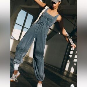 Free People Inbound onesie. Midnight navy color. NWOT. Size S.